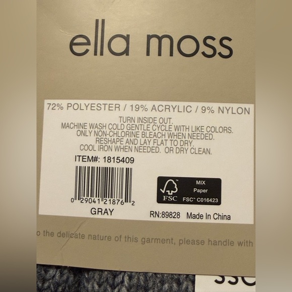 Ella Moss Button Up Cardigan Sweater - Picture 9 of 9